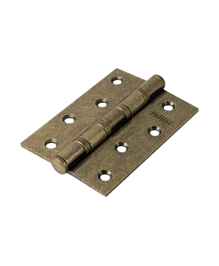 Универсальные врезные петли Петля универсальная Pallini PH-3 100*70*3 4BB MOB состаренная бронза 